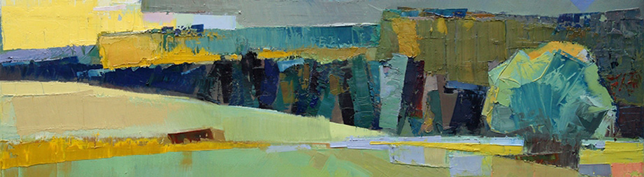 Foke Stribos: Landschap III / Landscape III, detail, 2012